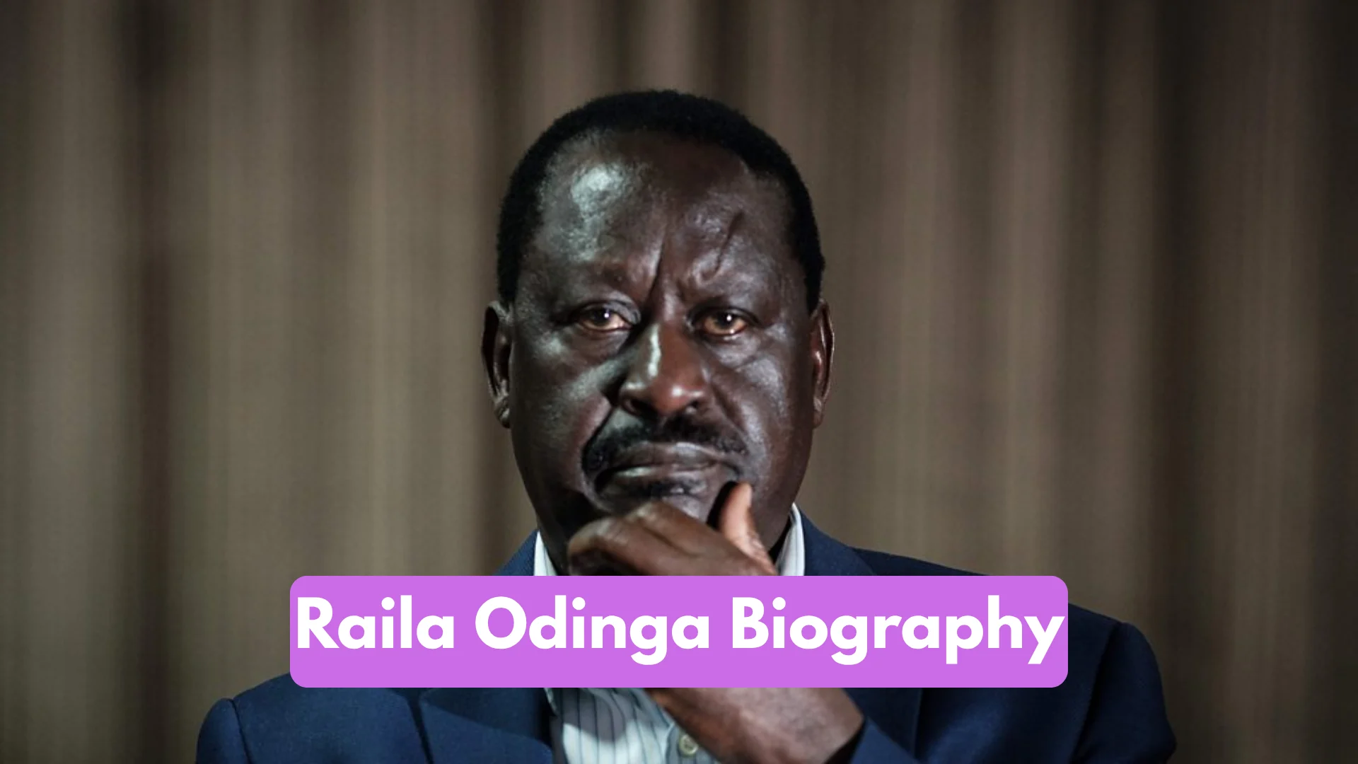 Raila Odinga Biography